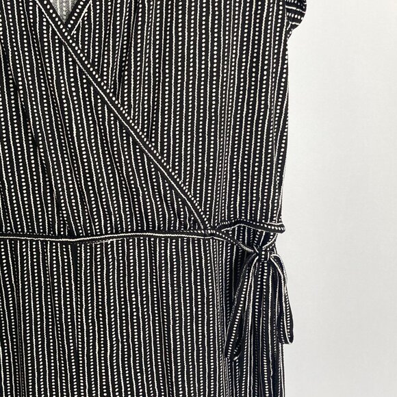 Max Studio crepe jersey Wide Leg jumpsuit Size Medium EUC - Picture 4 of 14